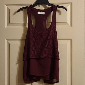 Abercrombie & Fitch Razorback Lace Tank